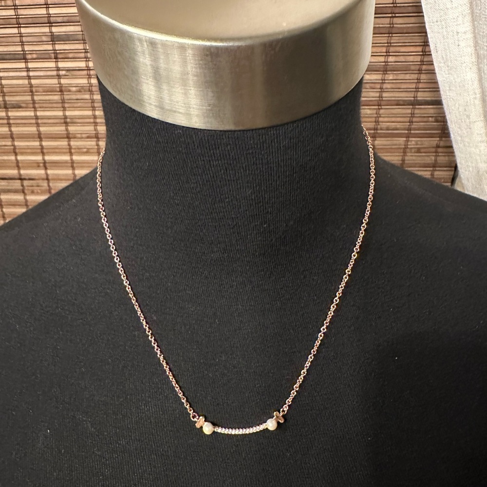 Elegant Gold and Silver Necklace